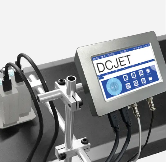industrial automatic online inkjet printer for 24-7 high-speed coding on food pharmaceutical and electronic packaging